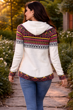Load image into Gallery viewer, ✨ Alpaca Hooded Jacket – Artisan Style ✨
